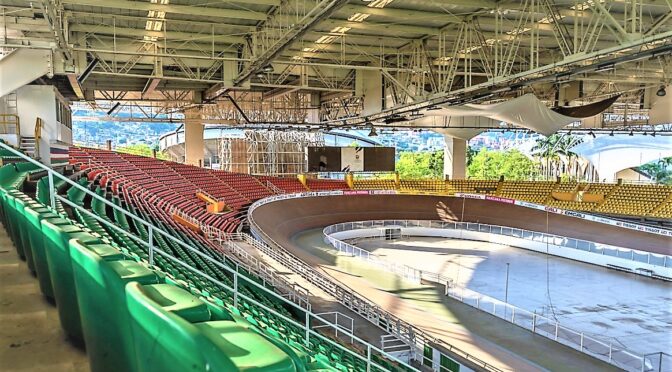 El velódromo se engalanaRÀ para Panamericanos Junior Cali-Valle 2021