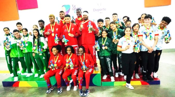 CON NUEVE MEDALLAS EL VALLE ORO PURO BARRIO EN CAMPPEONATO DE JUDO DE JUEGOS NACIONALES JUVENILES